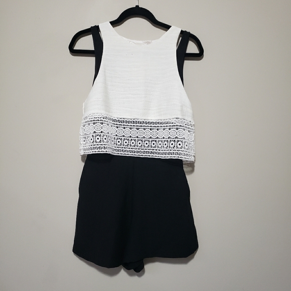 SOLD NWT Maje Color Block Romper - Picture 10 of 10